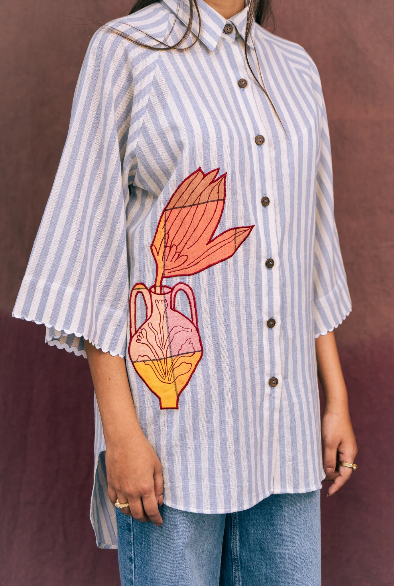 Rosella Handloom Shirt - Image 4