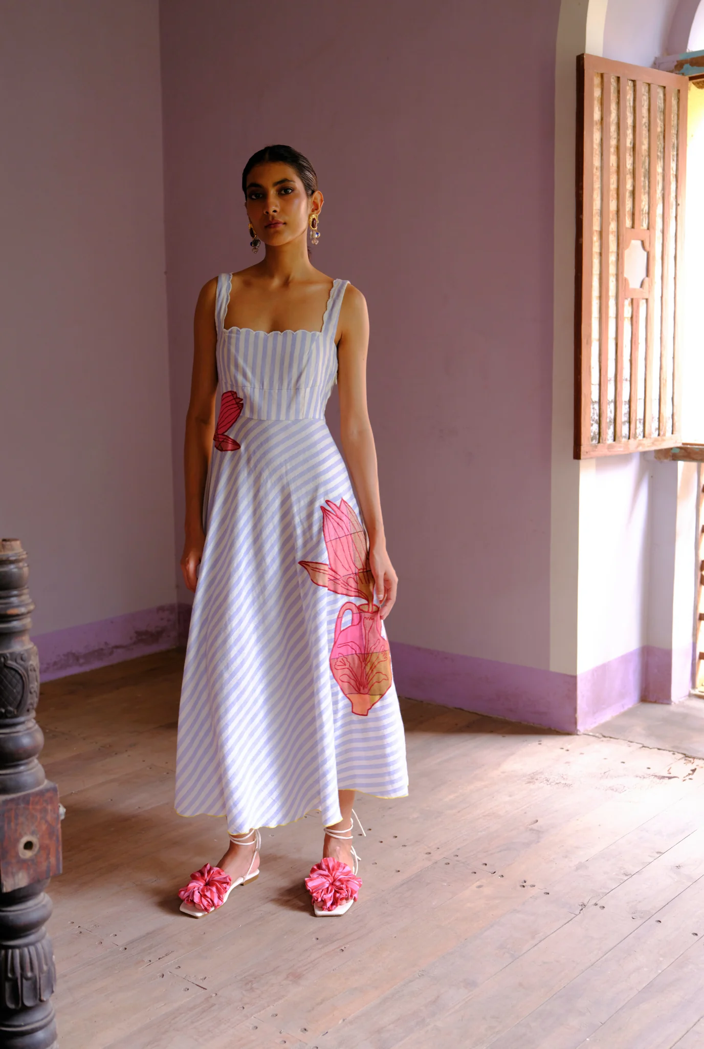 Rosella Handwoven Dress - Image 6