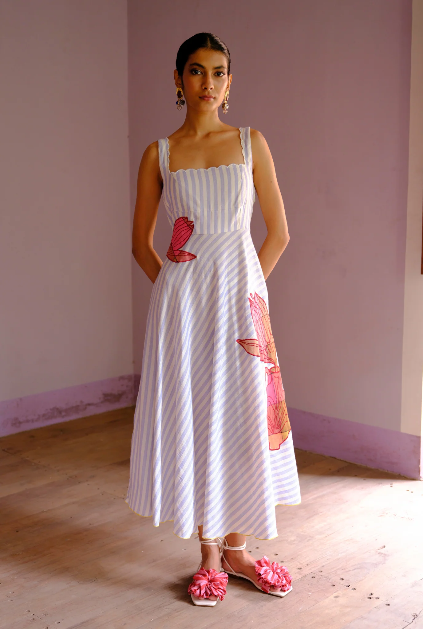 Rosella Handwoven Dress - Image 8