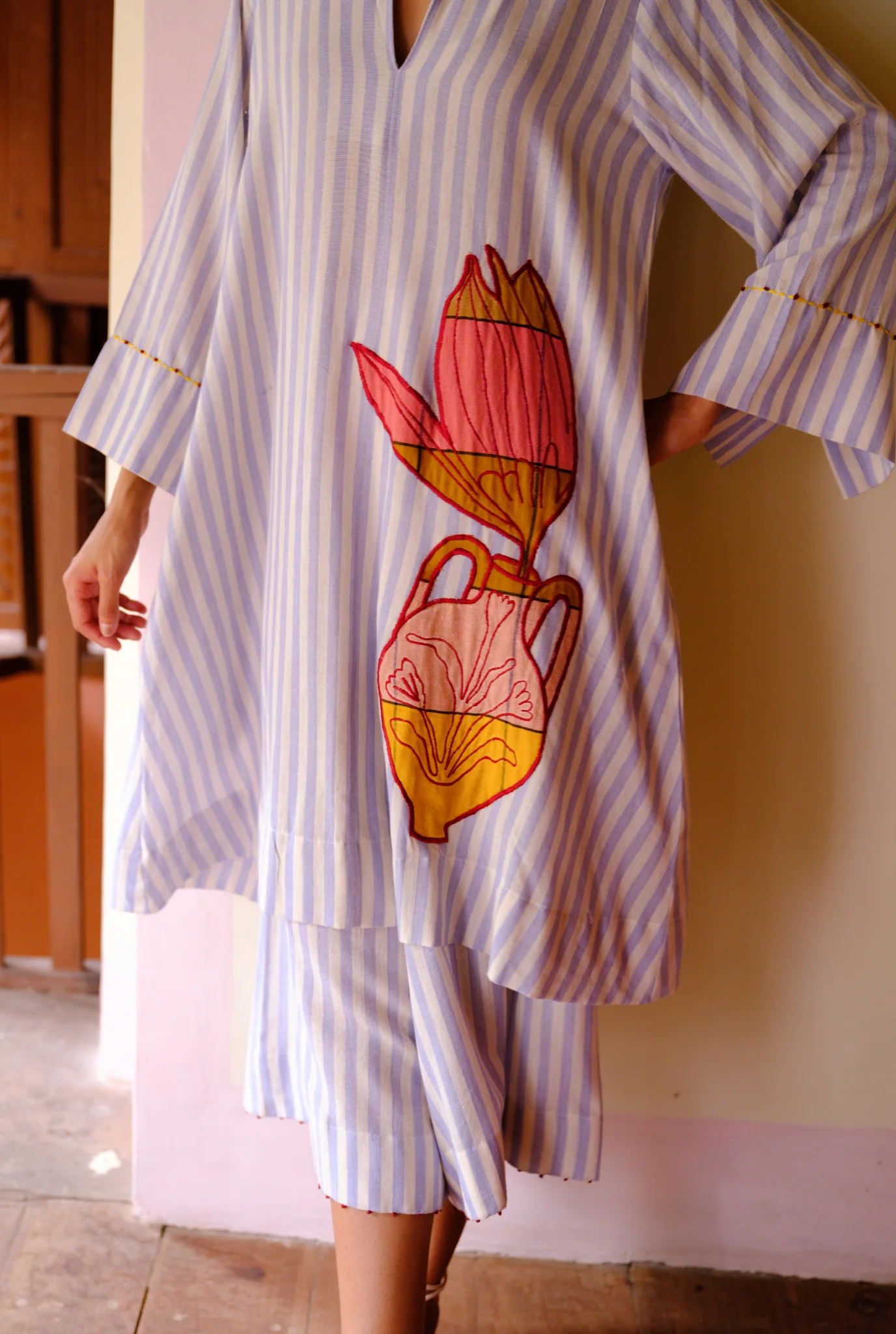 Rosella Handwoven Culottes - Image 4