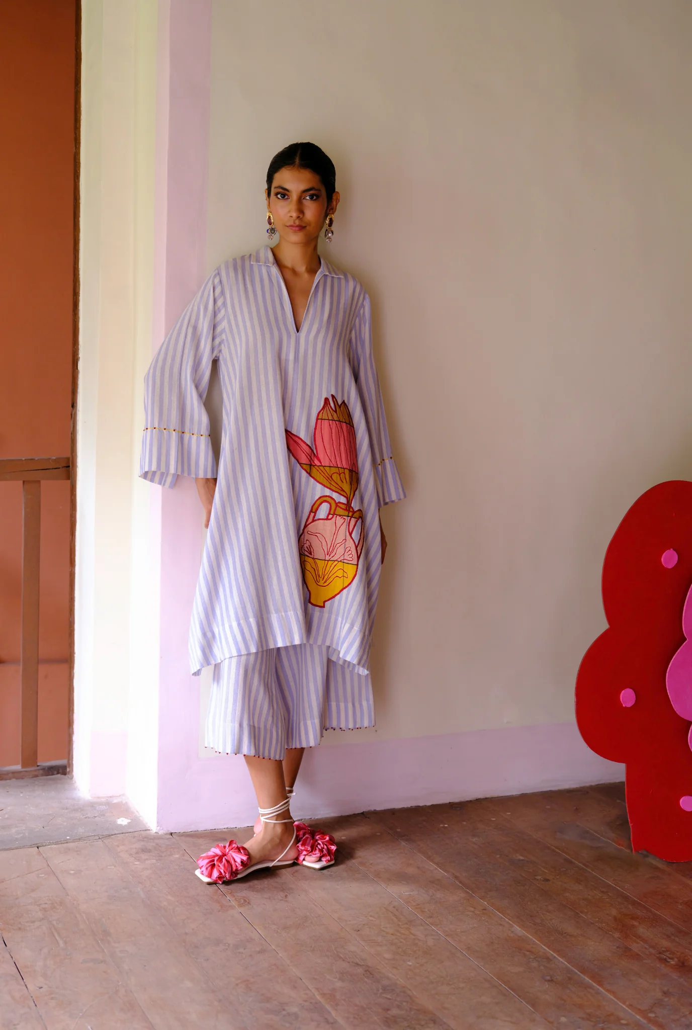 Rosella Handwoven Kurta - Image 8