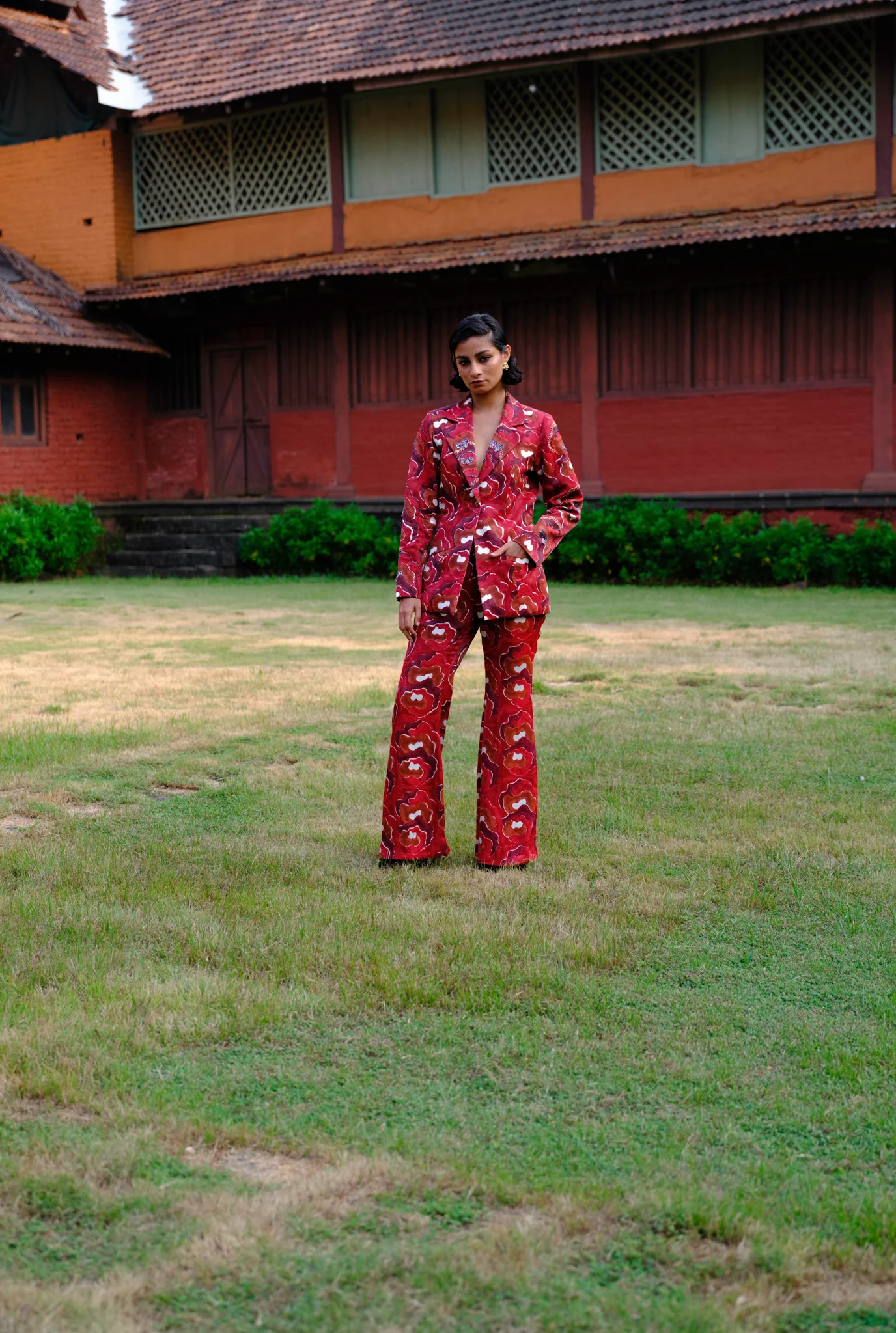 Salima Silk Pantsuit - Image 4