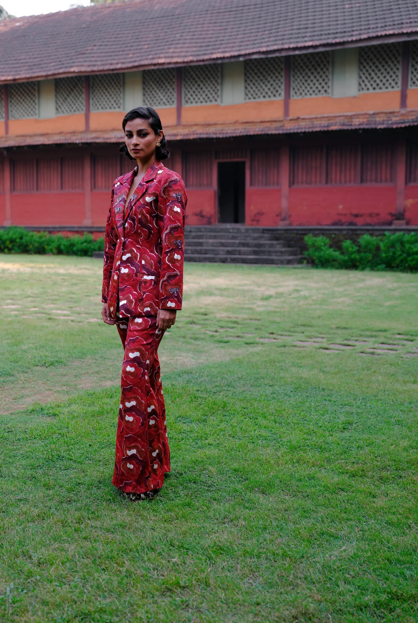 Salima Silk Blazer - Image 3