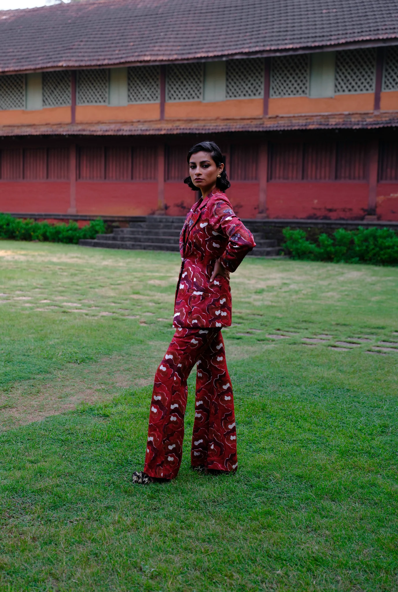 Salima Silk Blazer - Image 5