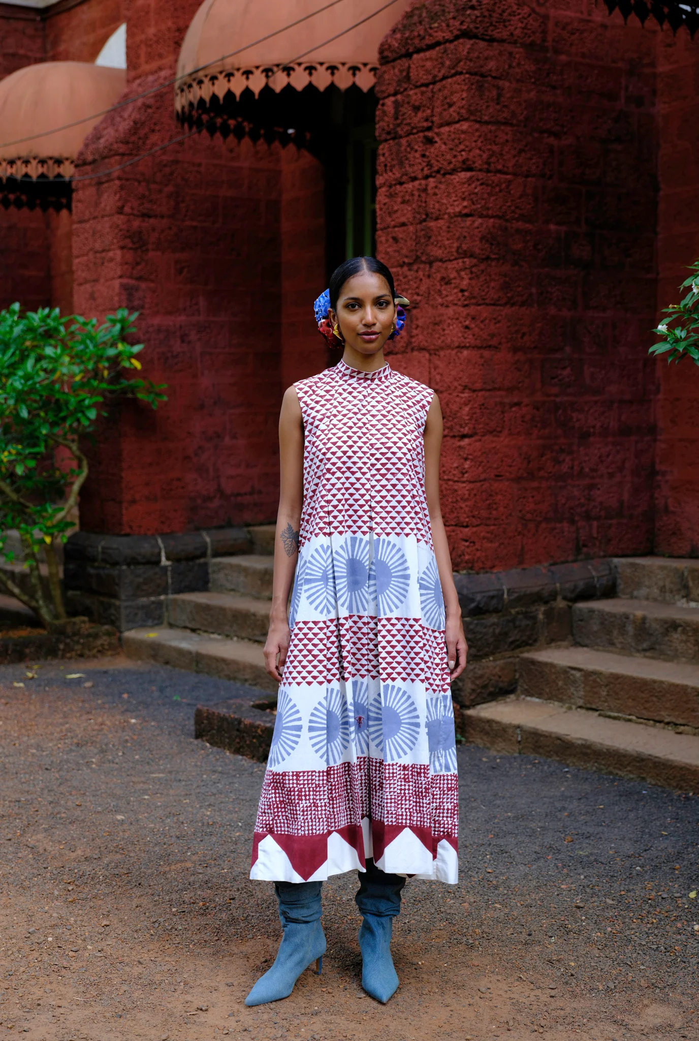 Sanna Pleated Dress - Image 5