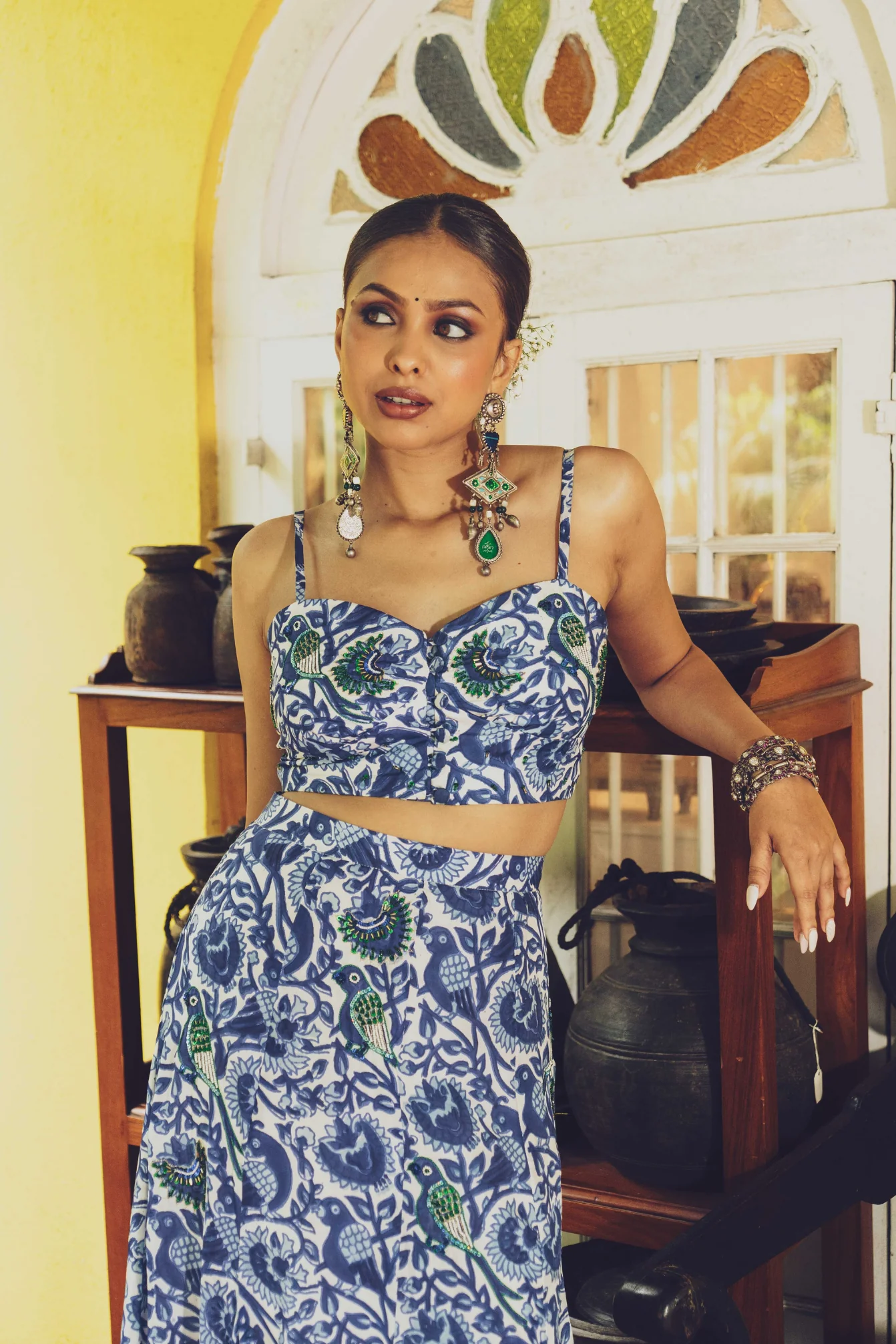 Shalimar Silk Bralette - Image 3