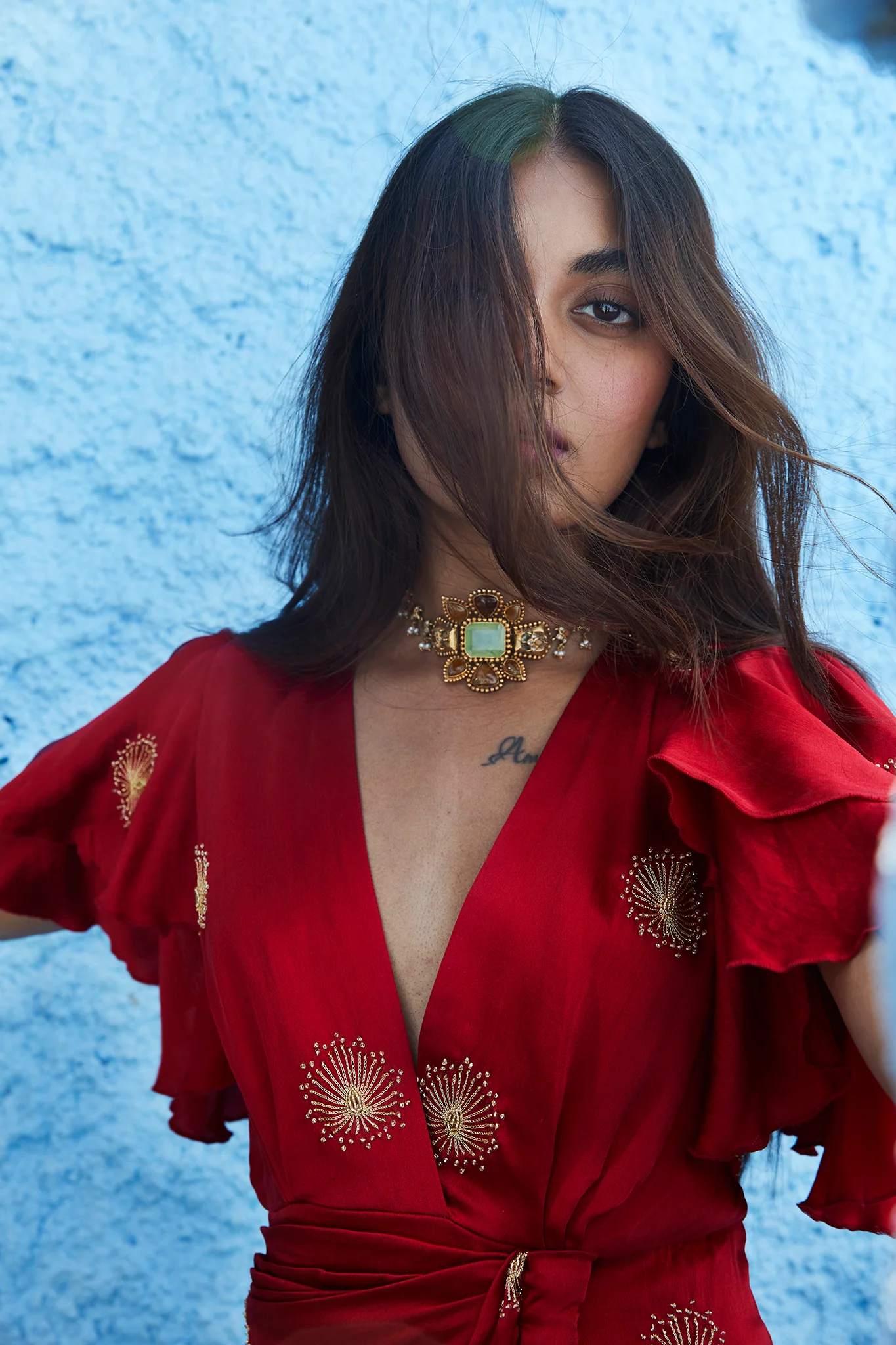 Shazneen Silk Dress - Image 5