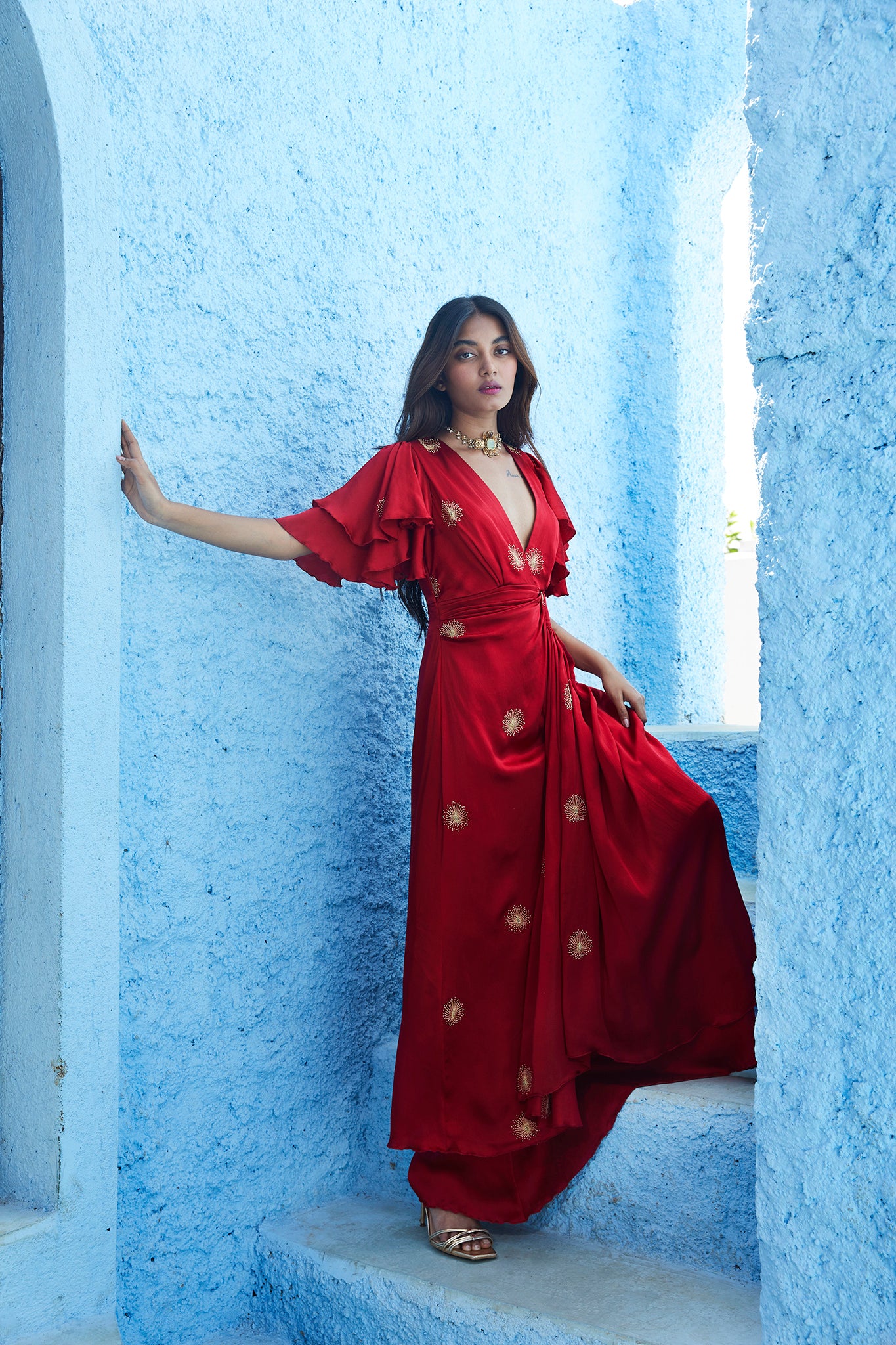Shazneen Silk Dress - Image 6