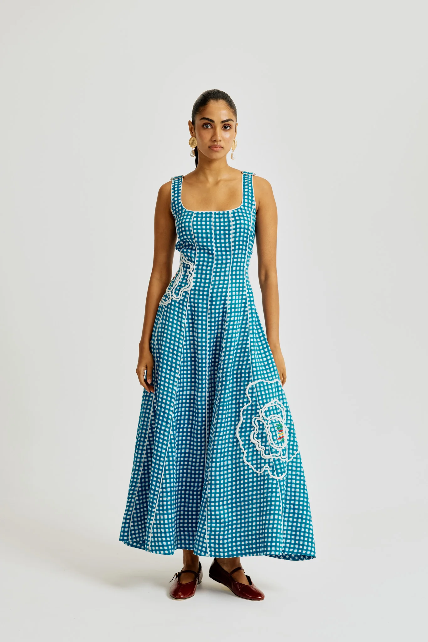 Soro Check Dress - Image 7