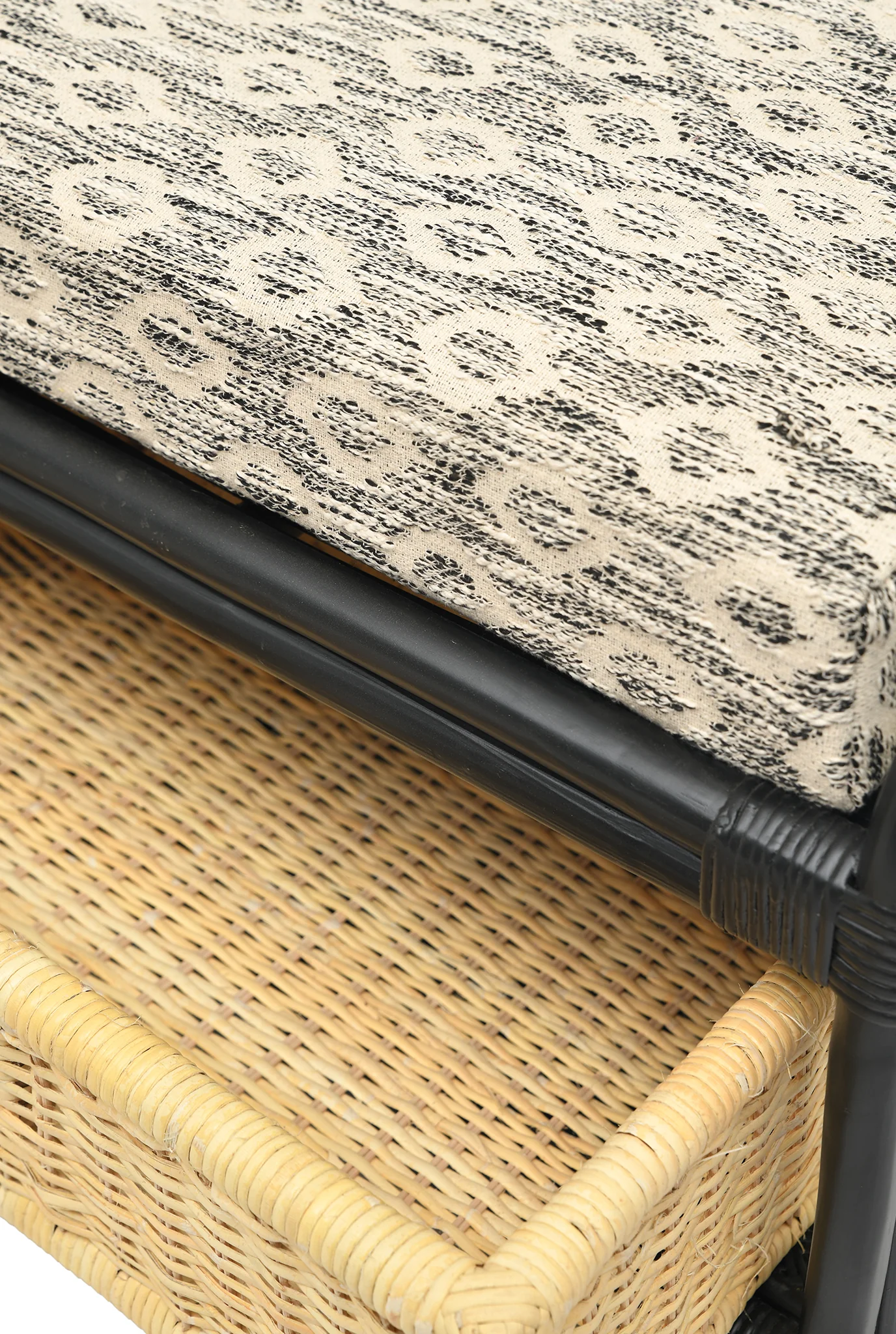 Spink Bamboo Storage Bench (Shipping Only In India) - Image 3