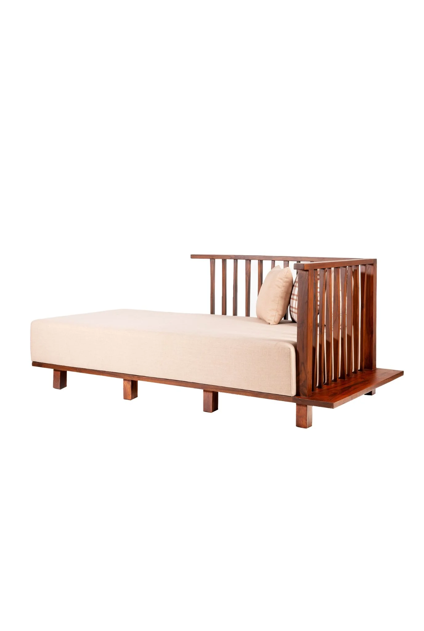 Takhat Teak Wood Day Bed - Image 5