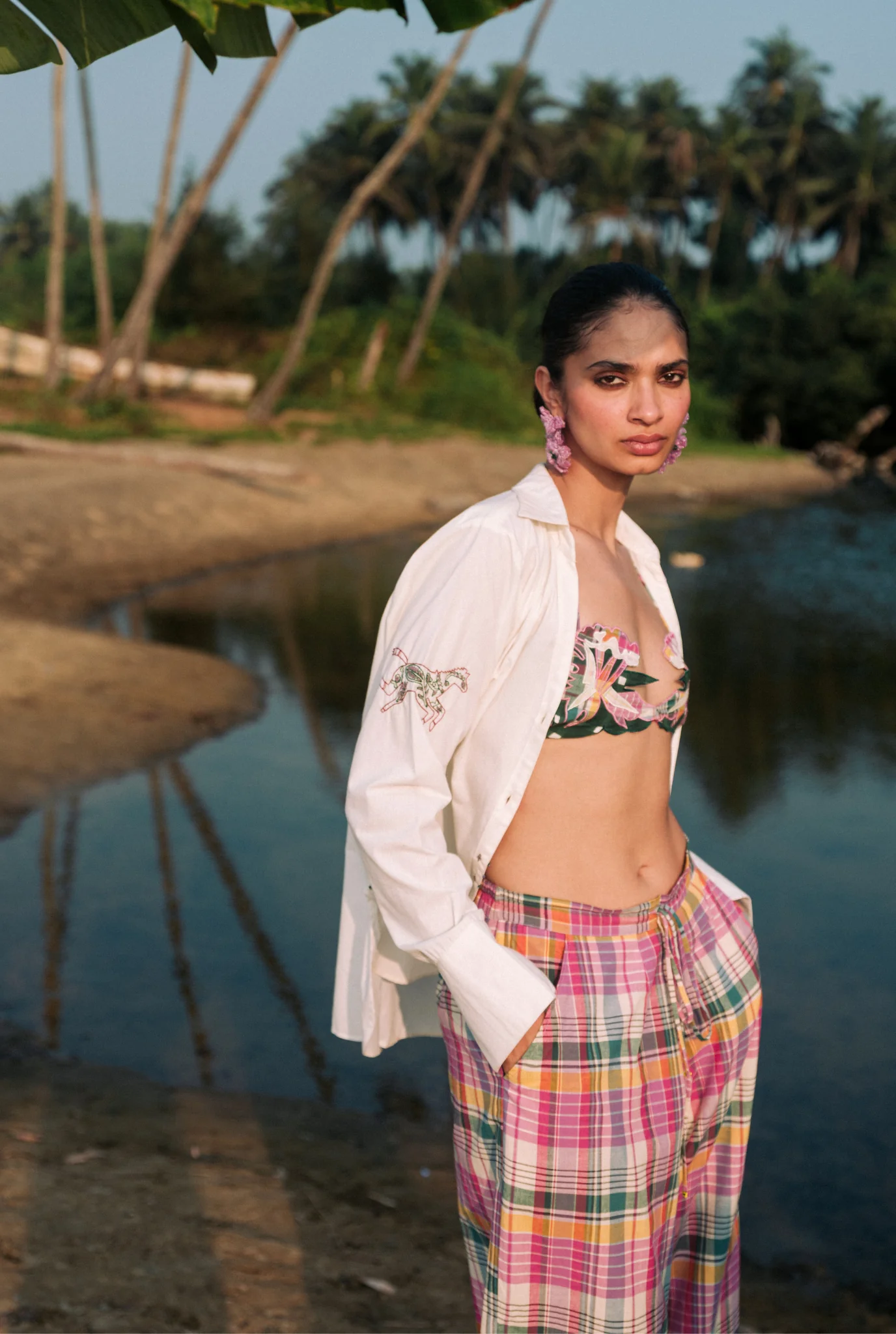 Thandai Solid Shirt - Image 2