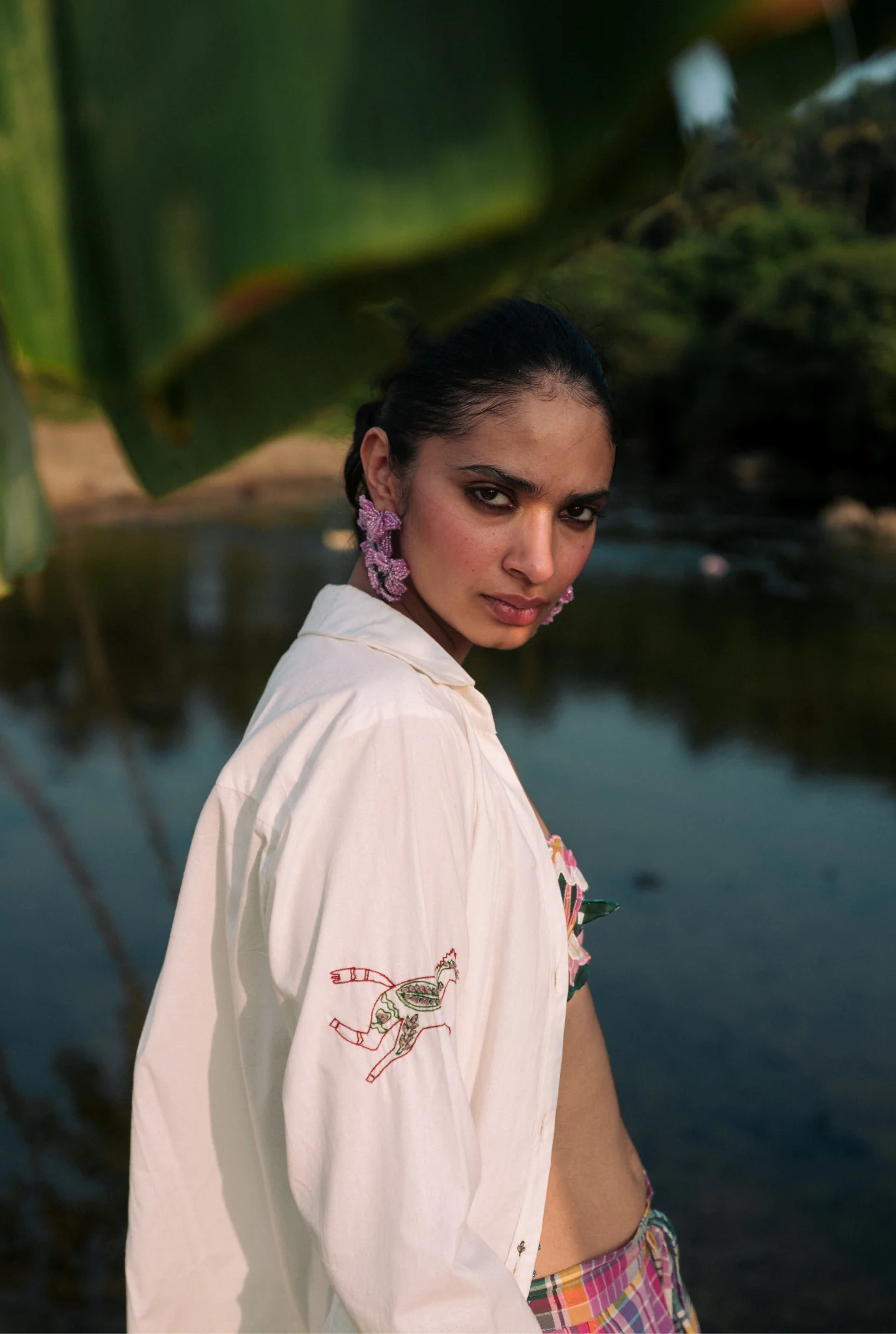 Thandai Solid Shirt - Image 3