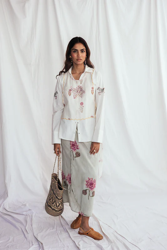 Thandai Solid Shirt - Image 6