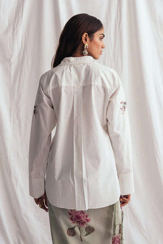 Thandai Solid Shirt - Image 7