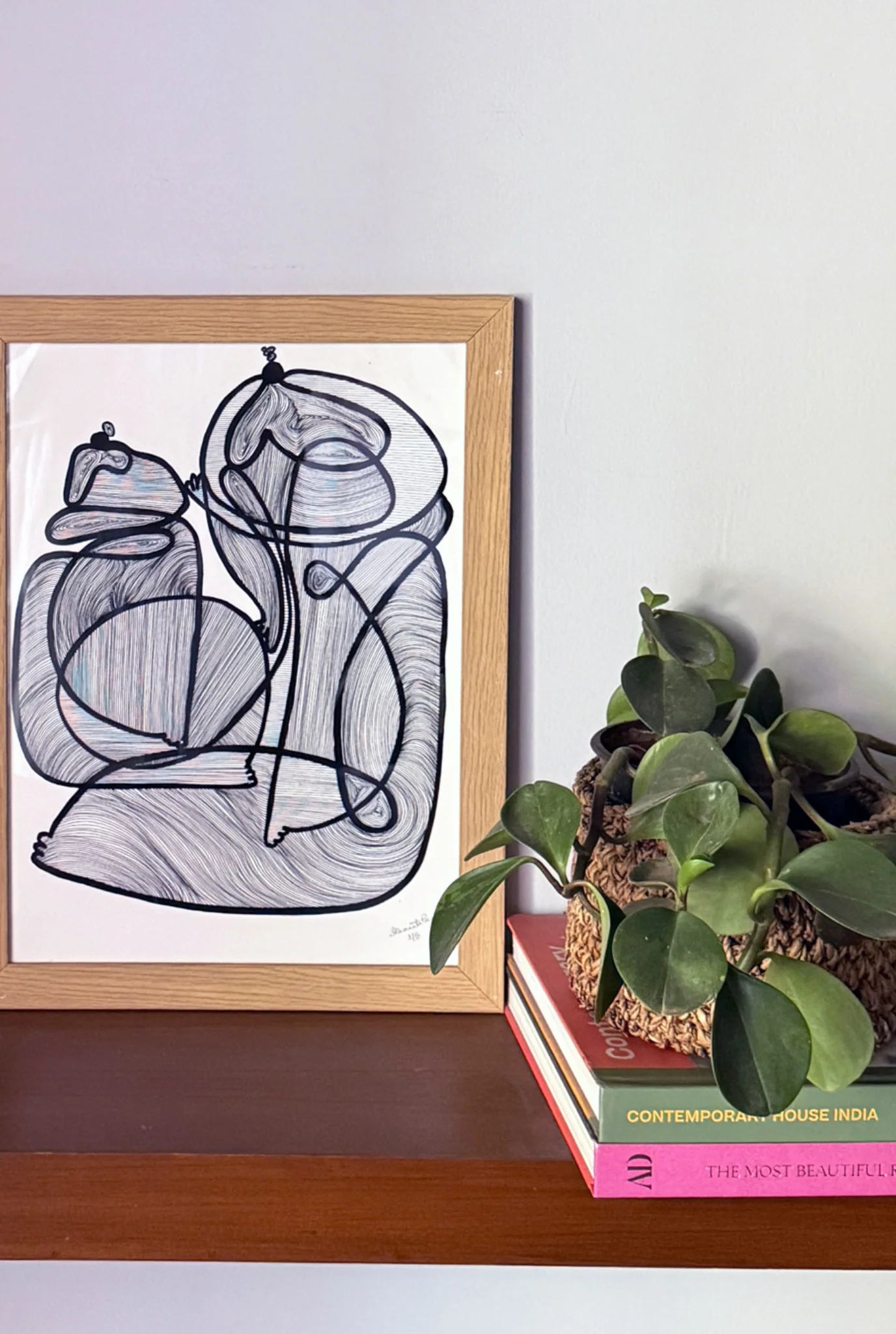 The Soul Mate And Alter Ego-5 Art Print - Image 2