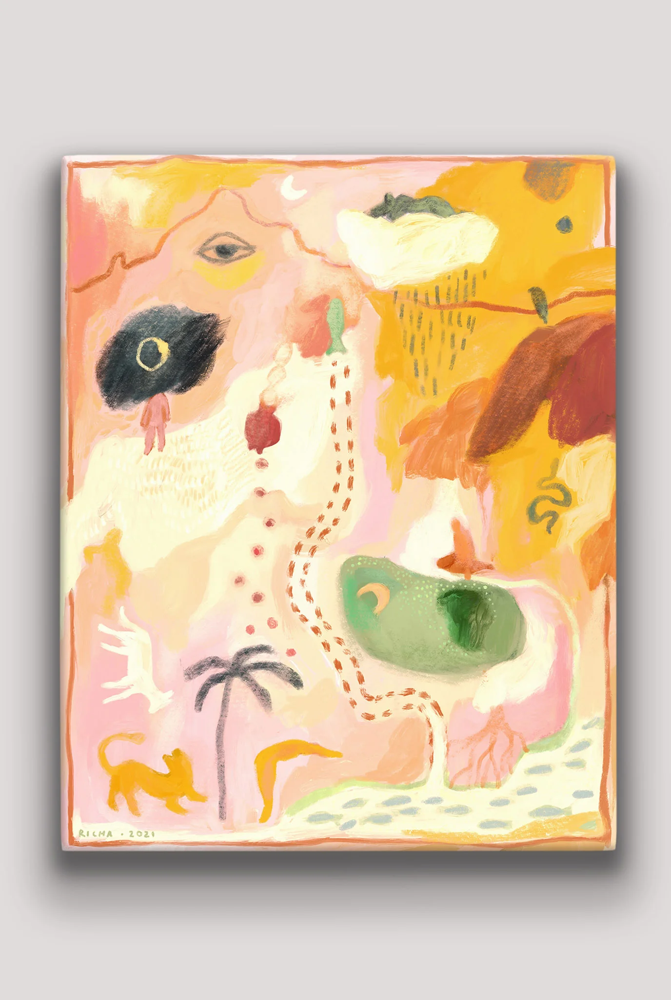 This Absurd Life Art Print