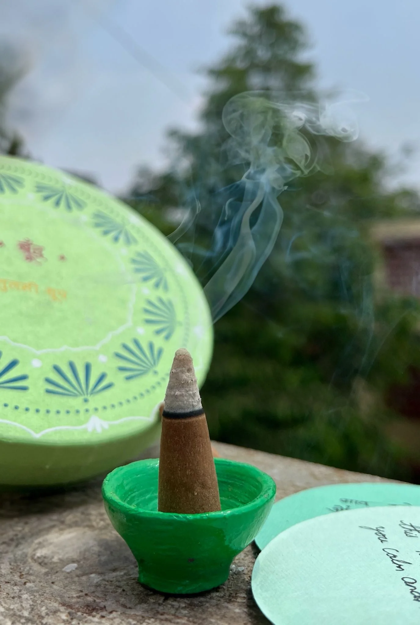 Tulsi Dhoop - Holy Basil Incense Cones - Image 5