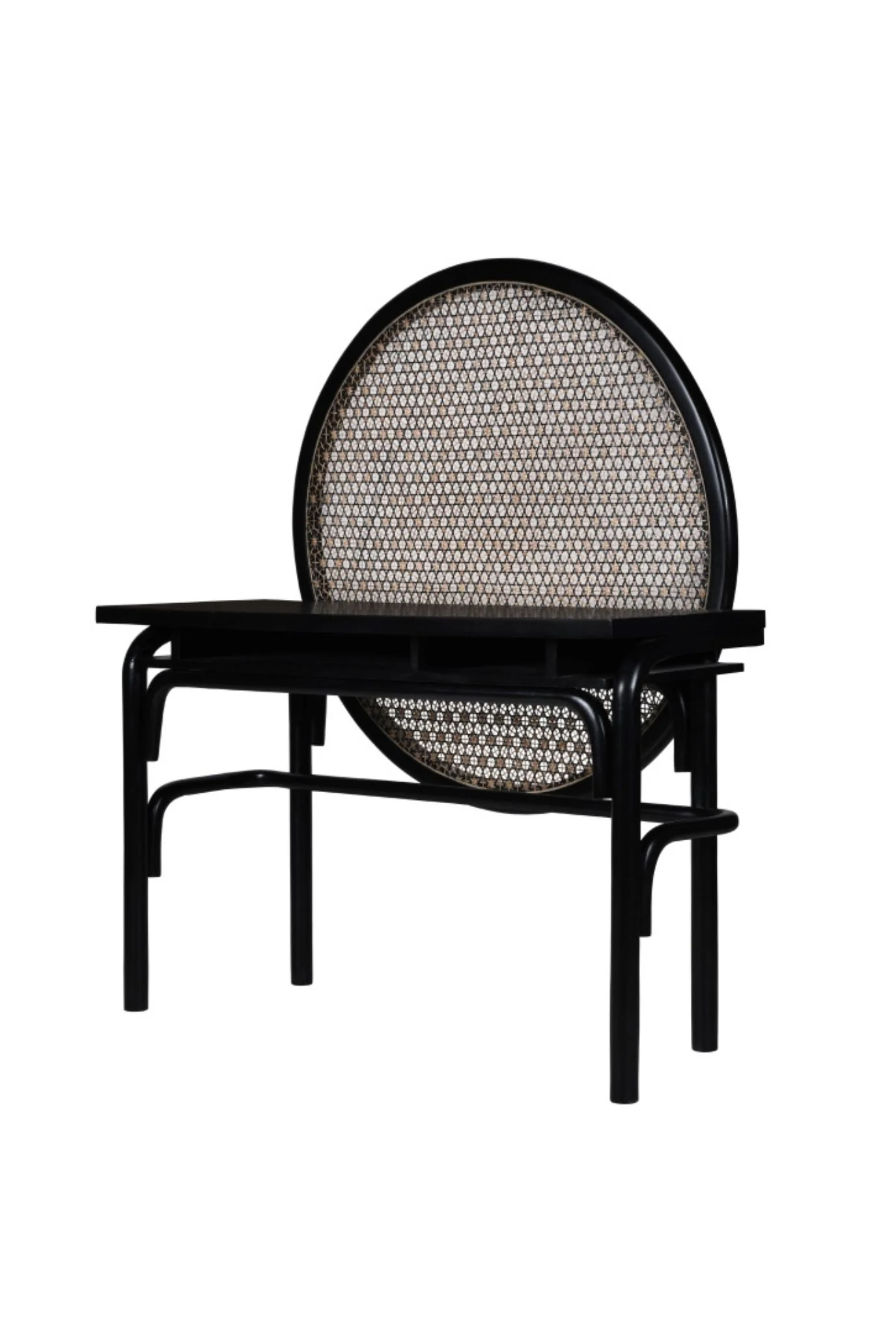 Twilight Cane Study Table (Shipping Only In India) - Image 3
