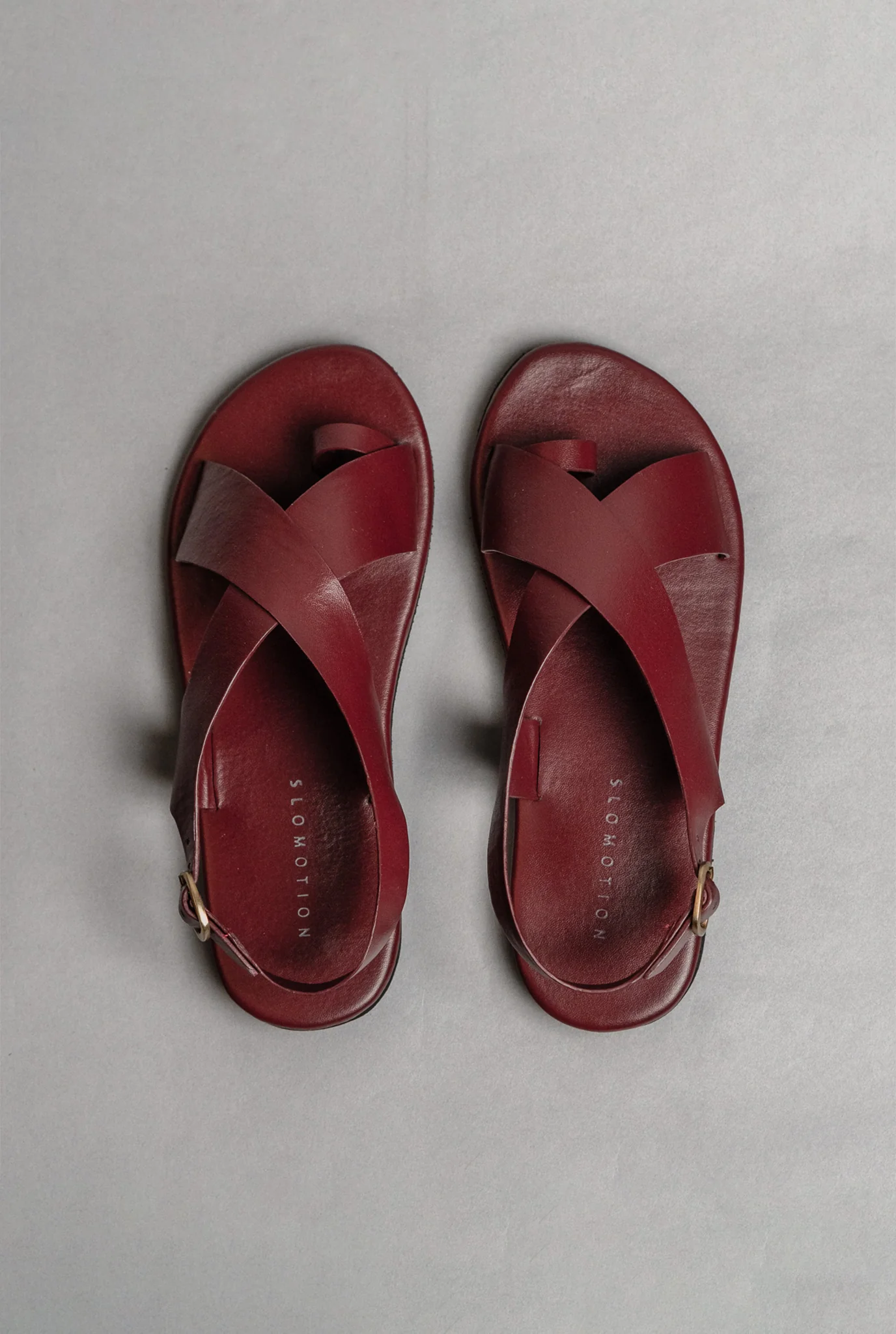 Crossover - Strap Leather Women's Sandals - Image 21