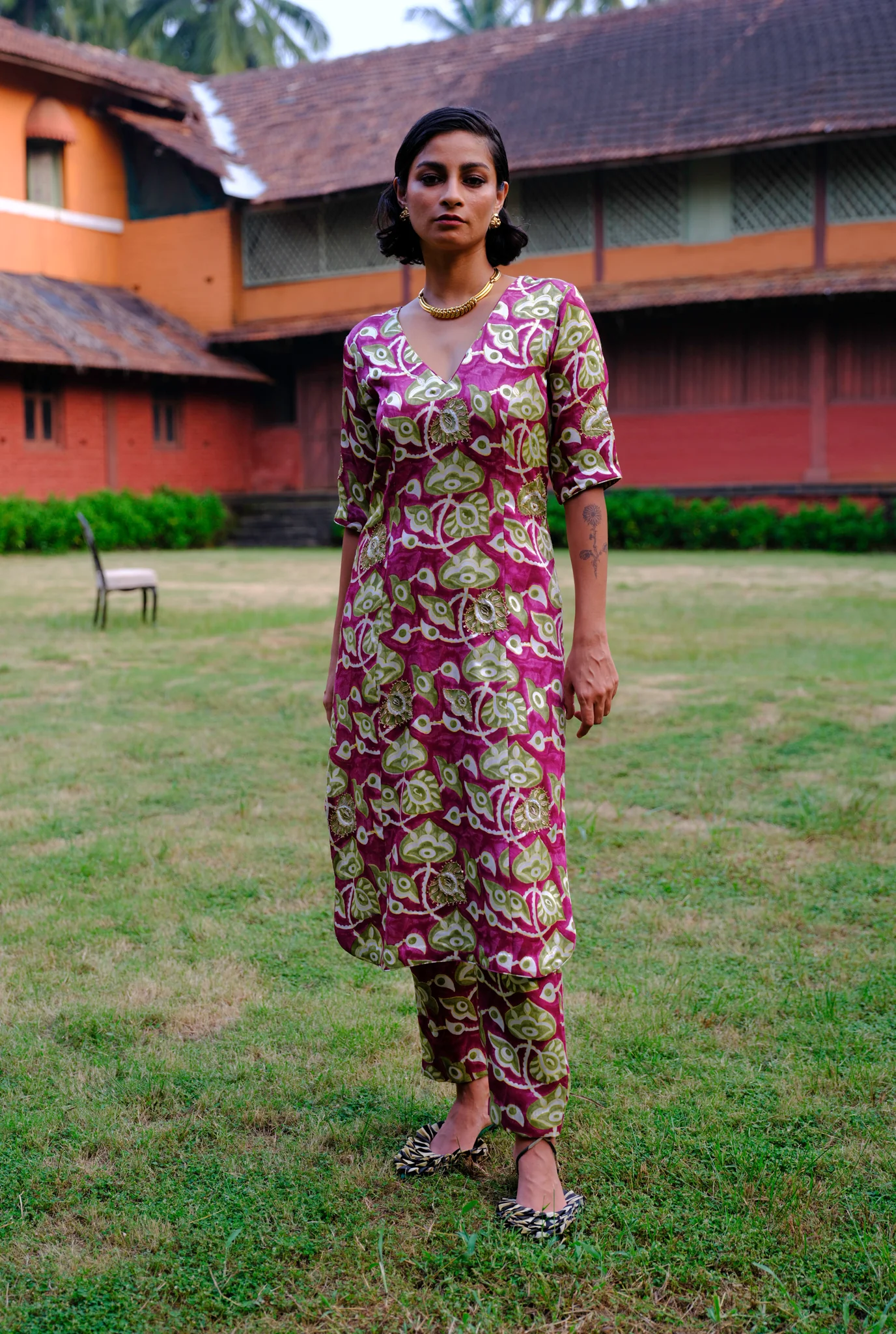 Velu Silk Kurta Set - Image 3
