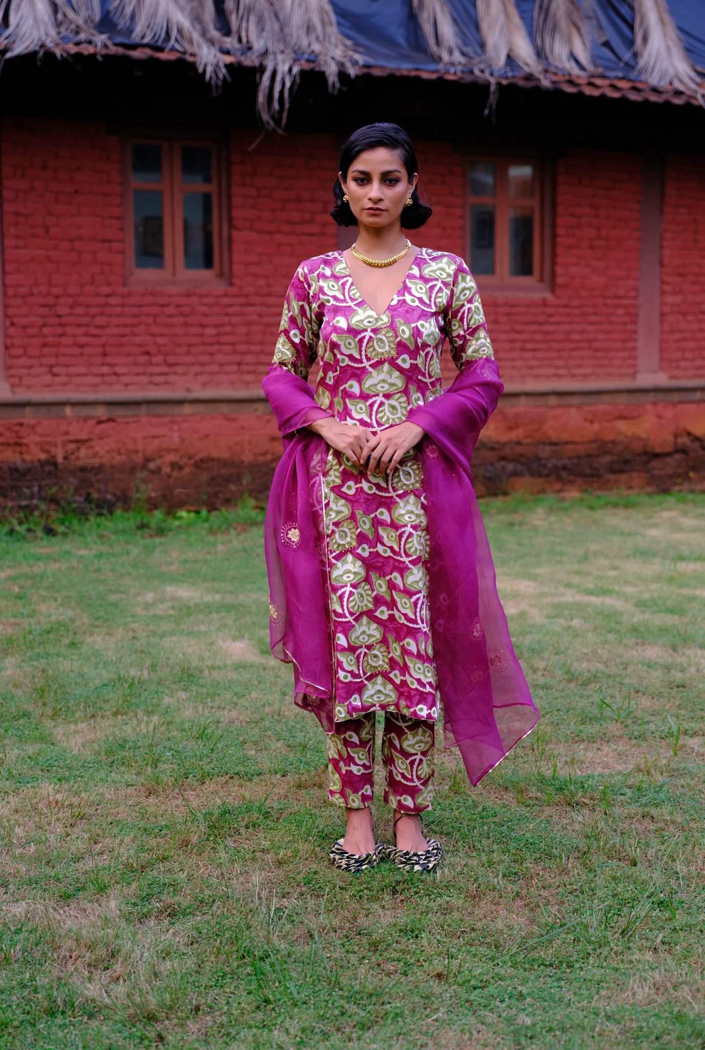 Velu Silk Kurta Set - Image 4