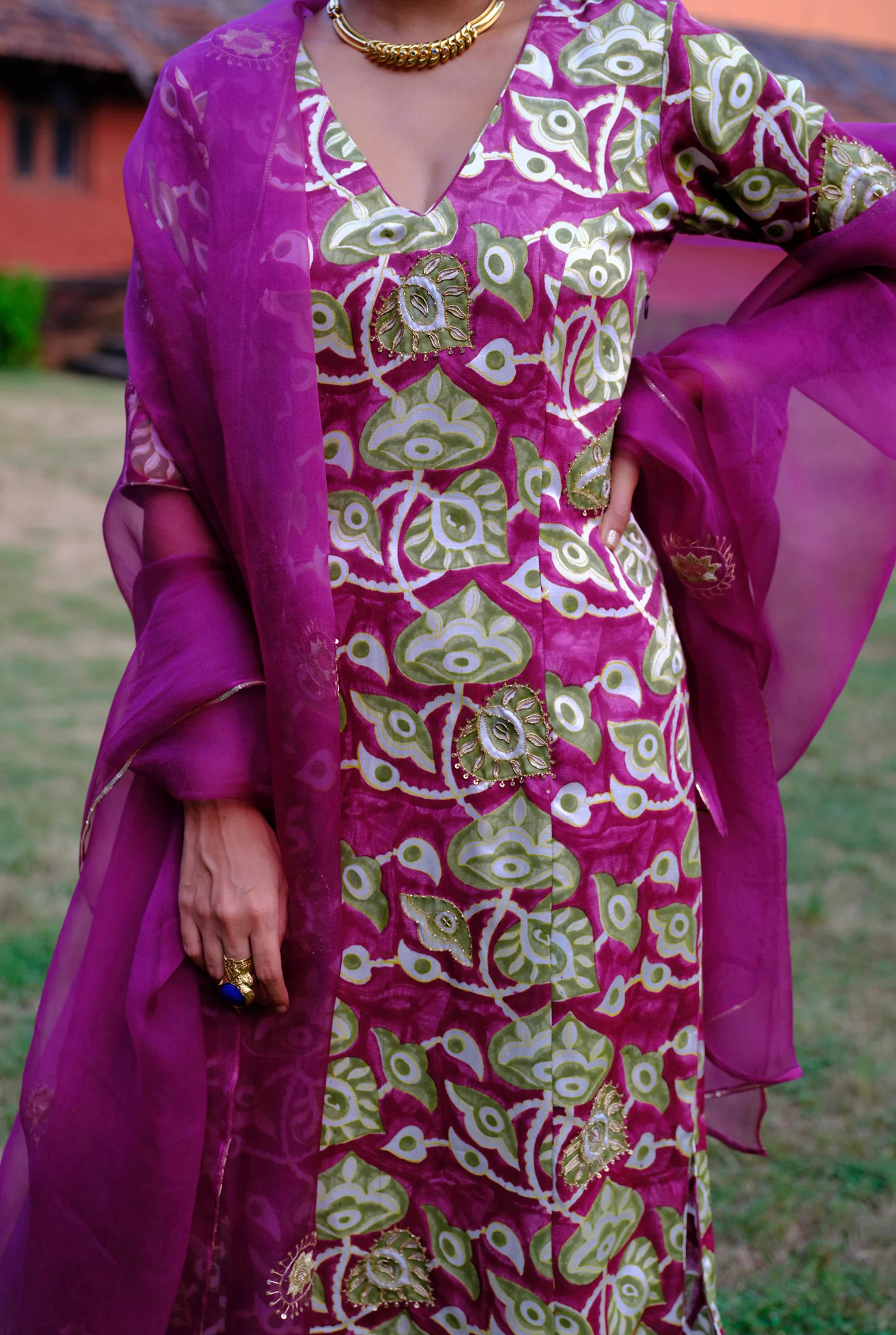 Velu Silk Kurta Set - Image 5
