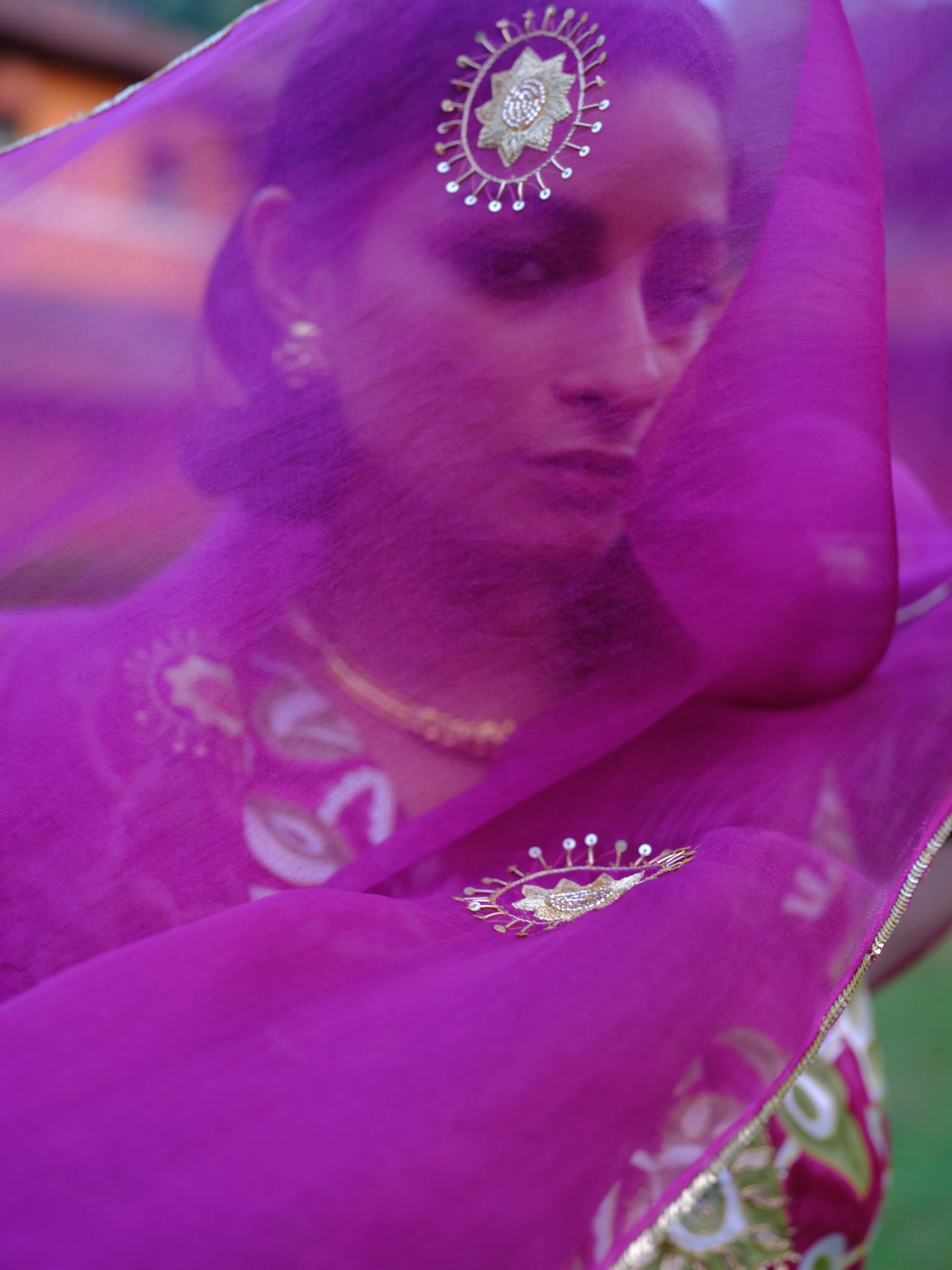 Velu Silk Kurta Set + Dupatta - Image 4