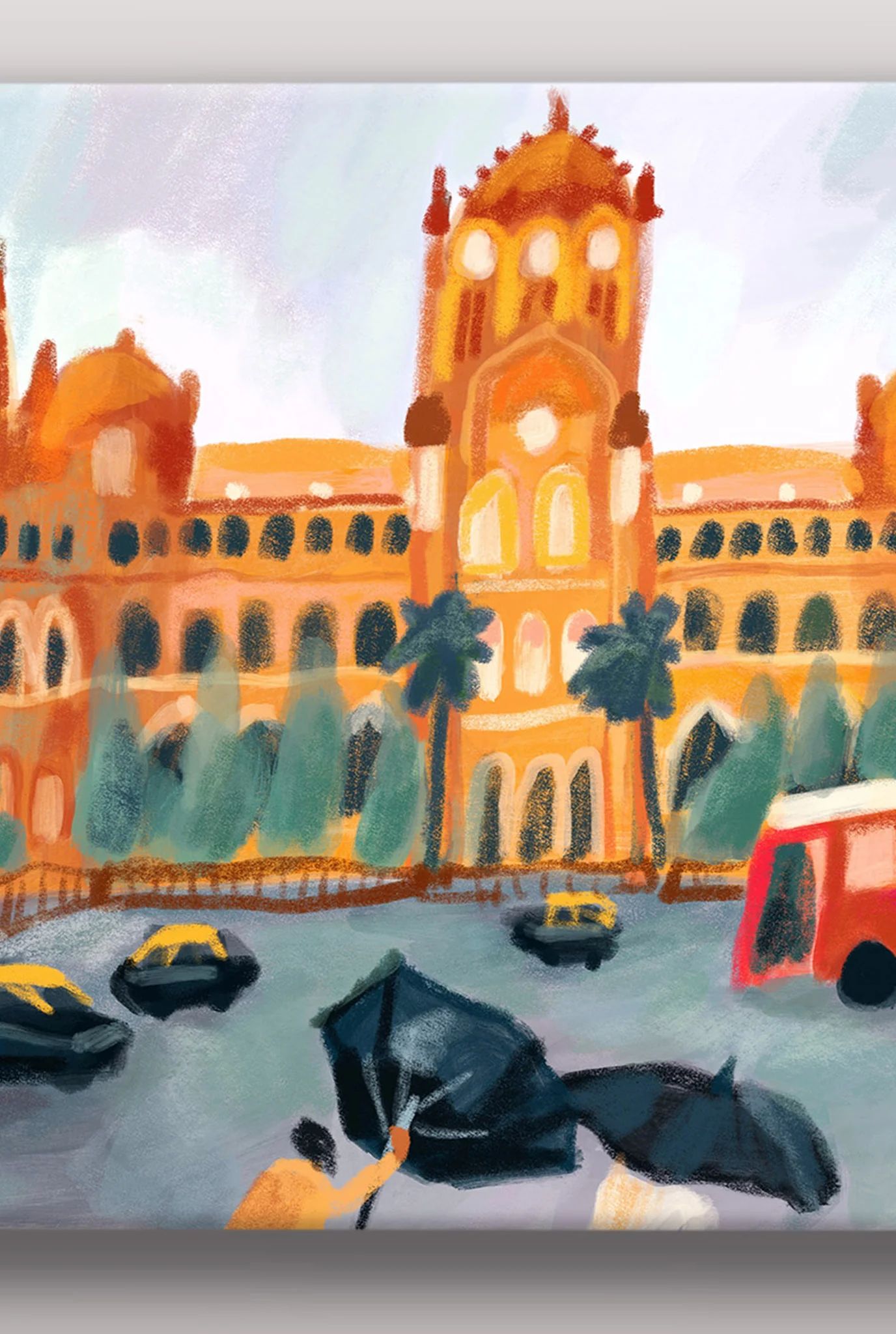 Victoria Terminus Art Print - Image 2
