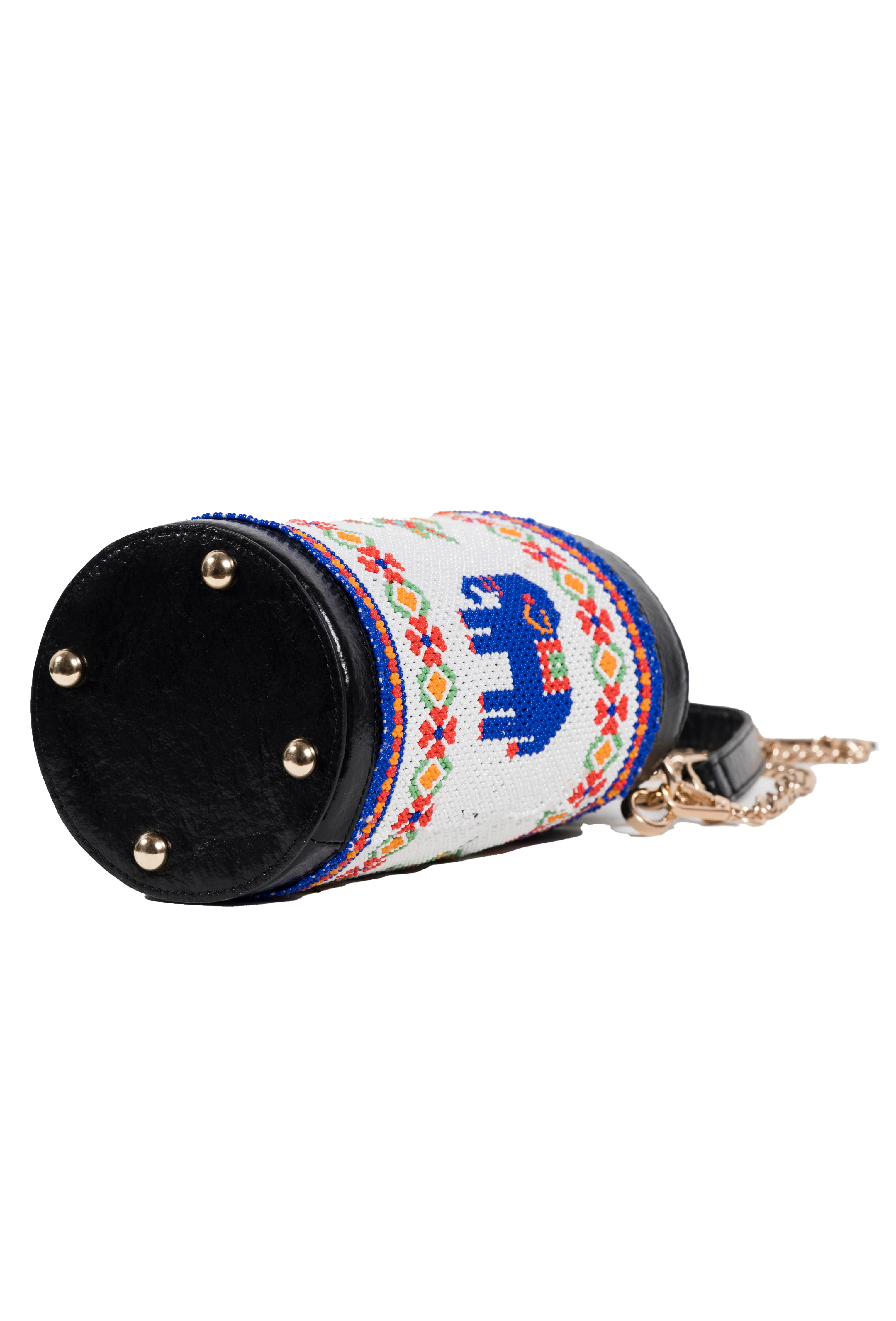 Vistara elephant beadwork bag - Image 3