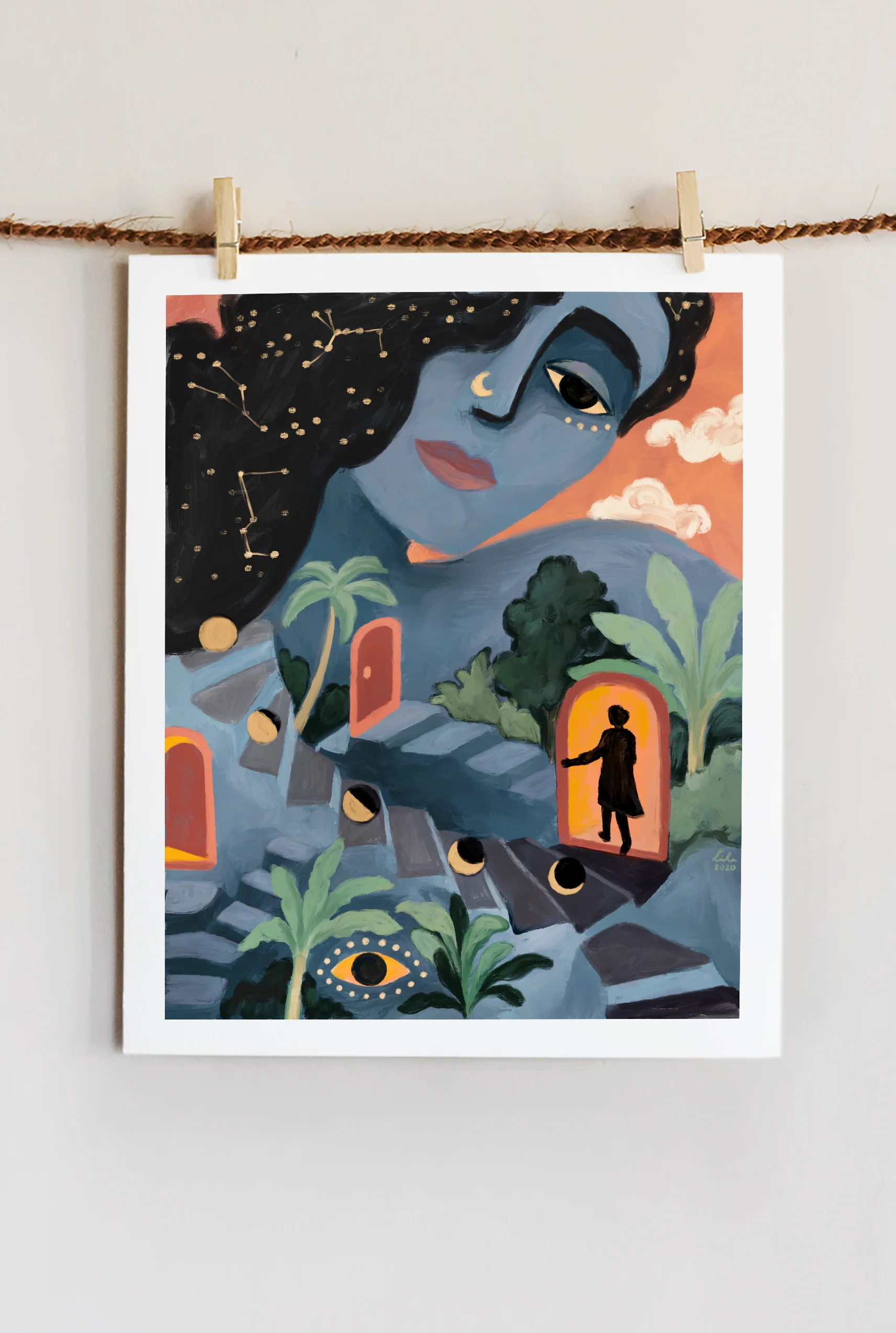 Vital Investigation Art Print