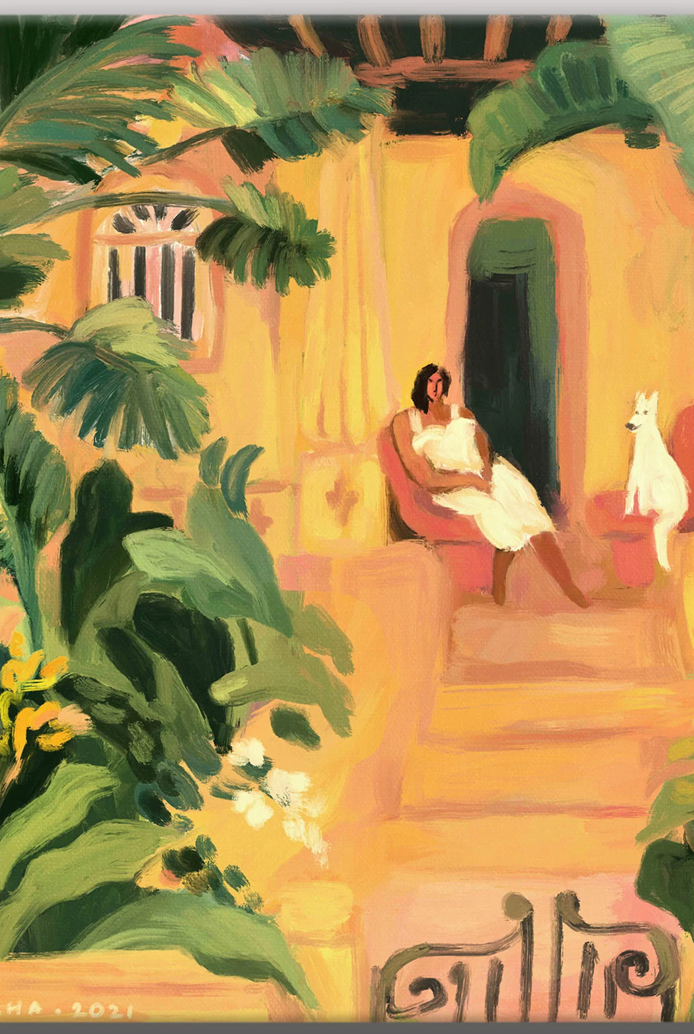 Waiting For Poi Art Print - Image 2