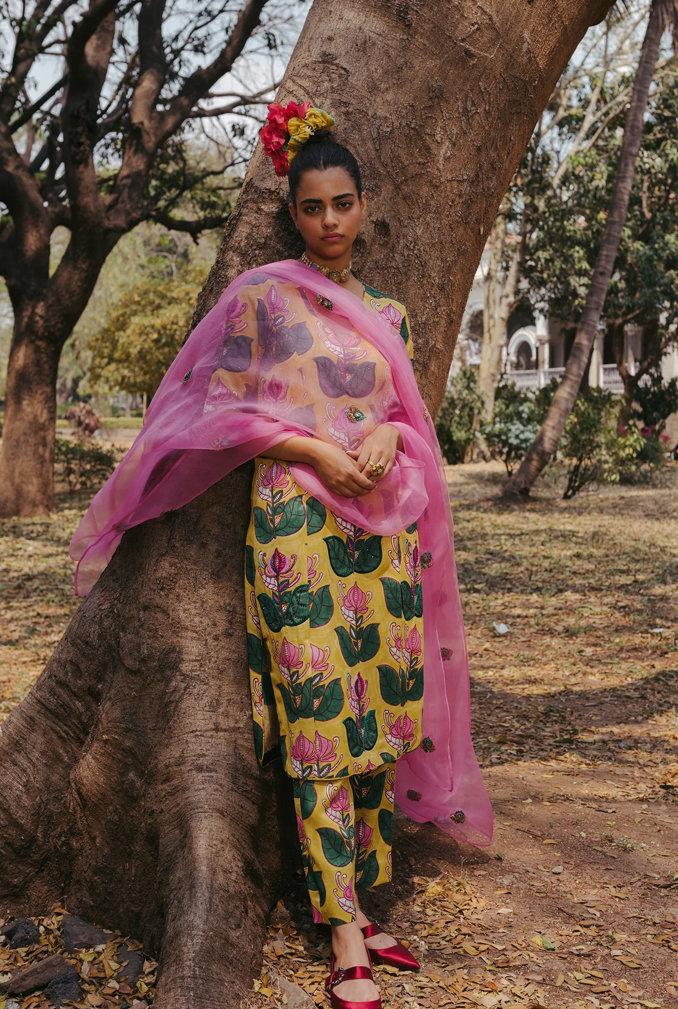  Jeypore Silk Kurta Set + Dupatta - Image 4