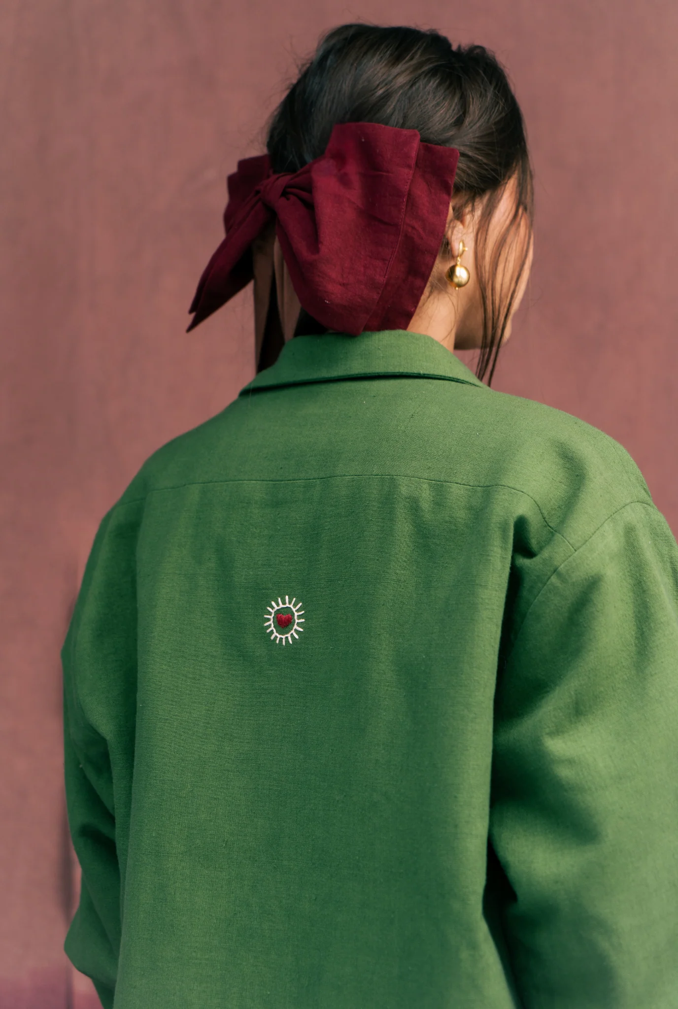Zuri Handloom Appliqué Jacket - Image 4