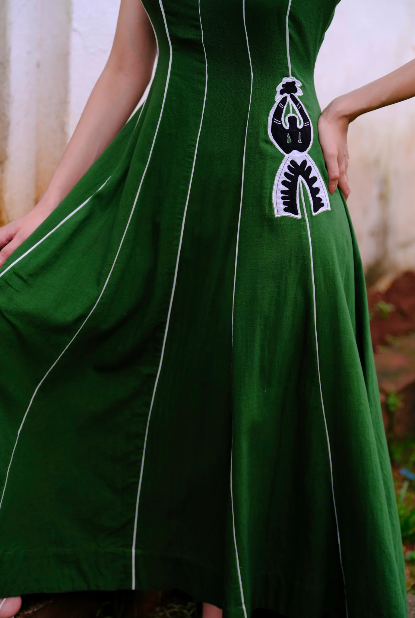 Zuri Handloom Dress - Image 3