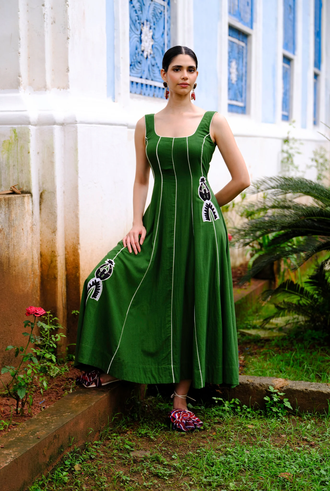 Zuri Handloom Dress - Image 4