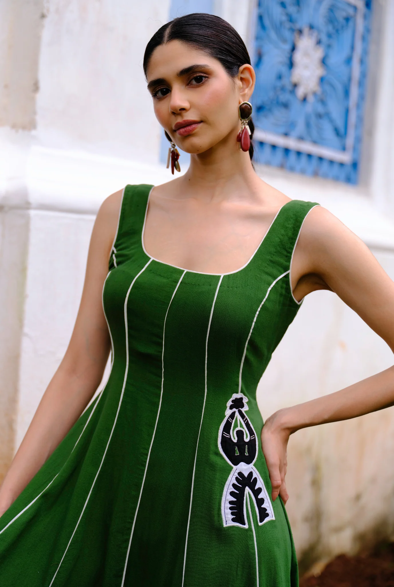 Zuri Handloom Dress - Image 5